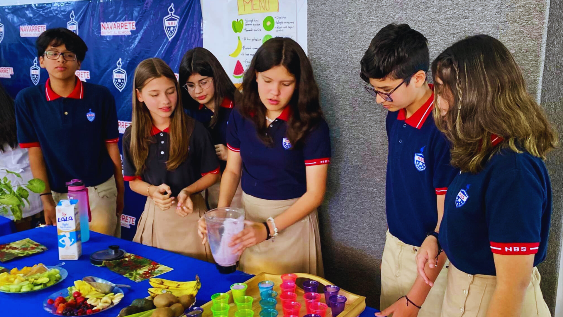 NBS Wellness Fair | A Project by Middle School Students